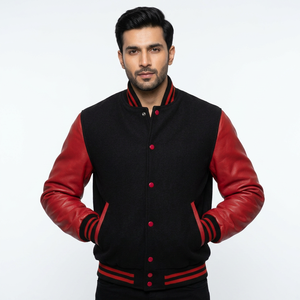 Chaquetas Varsity con Letras Universitarias para Hombre, Diseño Personalizado, Chaqueta Bamber Varsity para Hombre, Ropa Casual - Product Image 1