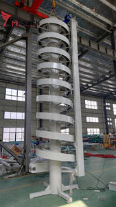 MAXSEN paslanmaz çelik yüksek kaliteli sınıf dikey tek şeritli Slat eğimli <span class=keywords><strong>Spiral</strong></span> zincirli konveyör üst zincir <span class=keywords><strong>Spiral</strong></span> gıda - Product Image 6