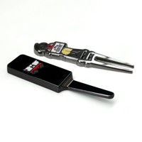 Fourche de réparation de divots de golf personnalisée en forme unique, en alliage de zinc avec logo émaillé, outil de golf, accessoire de golf, vente en gros
