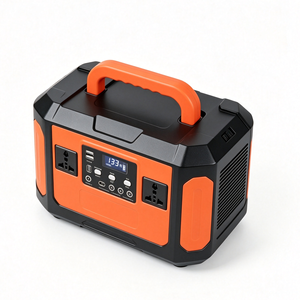 Station d'alimentation portable 500W 110V 220V AC DC avec sortie USB, générateur solaire à onde sinusoïdale pure et batterie LiFePO4 pour le camping et les situations d'urgence - Product Image 3