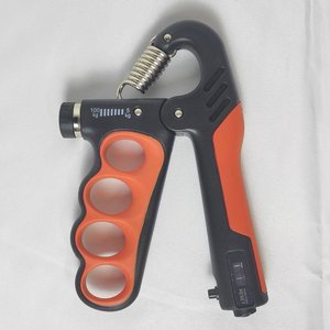 <b>Electronic</b> Counting Hand Gripper Adjustable Resistance Trainer Double Thick Spring Forearm Strength Fitness Tool - Product Image 5