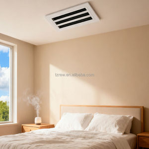 Système <span class=keywords><strong>de</strong></span> CVC 12*6 "<span class=keywords><strong>noir</strong></span> et blanc couleur réglable personnalisé climatiseur <span class=keywords><strong>ventilation</strong></span> couverture <span class=keywords><strong>Grille</strong></span> - Product Image 4