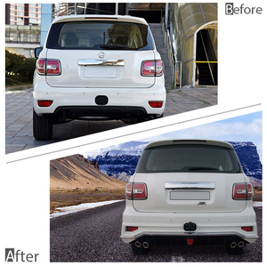 Kit Carrozzeria per <span class=keywords><strong>Nissan</strong></span> Patrol Y62 2015: Paraurti, Tubo di Scarico, Finiture Ruote e Accessori Auto - Product Image 4