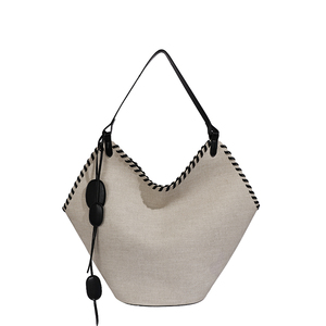Nouveau <span class=keywords><strong>Sac</strong></span> Fourre-tout Minimaliste <span class=keywords><strong>en</strong></span> Toile <span class=keywords><strong>de</strong></span> <span class=keywords><strong>Voile</strong></span> Grande Capacité Couleur Unie pour Femme, Idéal pour le Travail Quotidien, Collection 2026 - Product Image 1