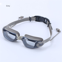 ONEQUAN-Lunettes de natation en silicone, anti-buée, anti-fuite, hypermétropie, miroir