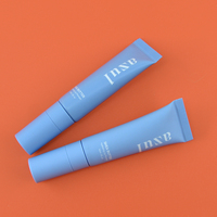 Tube Cosmétique Souple en Plastique Pressable Personnalisé en Usine, Vide, pour Crème, Crème Contour des Yeux, Gloss à Lèvres, Contenant d'Emballage 5ml 10ml 15ml