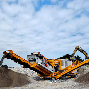 Trituradora de Impacto Móvil en Venta, Planta de Trituración de Roca sobre Orugas de 300 TPH para Minería de Oro y Canteras de Piedra Dura - Product Image 1