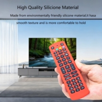 Housse de protection en silicone étanche et ajustée pour télécommande JIO TV – Durable, multicolore et lavable, idéale pour les entreprises commerciales
