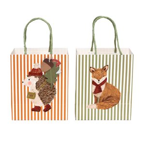 Woodland Fox et Hedgehog Sacs-cadeaux pour la forêt Animal Automne Thème Anniversaire Baby Shower Célébrations Printemps Party Favor - Product Image 6
