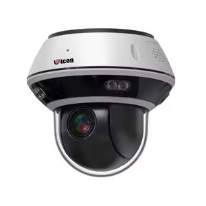 Купольная наружная IP-камера H.265, 8 МП, 4 К, Автоматическое вращение на большие расстояния, вращающаяся наружная IP-камера на 360 градусов с 5-кратным увеличением