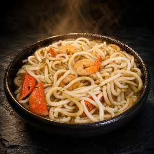 Soupe de nouilles tom <span class=keywords><strong>yum</strong></span> goong thaïlandaise instantanée OEM personnalisée, saveur crevettes et fruits de mer halal, surgelée, prête à consommer, fournisseur en gros - Product Image 2