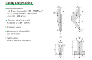 Chất lượng cao <span class=keywords><strong>Amada</strong></span> cổ ngỗng đấm và chết CNC Báo Chí phanh tooing nhà sản xuất - Product Image 3