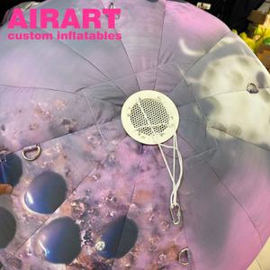 Fleur funéraire géante réaliste gonflable, ballon de gloire du matin gonflable pour la décoration d'événements et de scènes - Product Image 6