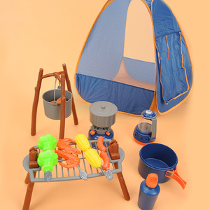 Ensemble de Camping <span class=keywords><strong>pour</strong></span> enfants, avec tente, kit d'outils, équipement de Camping, avec poêle et walkie-talkie, <span class=keywords><strong>pour</strong></span> <span class=keywords><strong>cadeau</strong></span> d'anniversaire de petite Explorer - Product Image 3