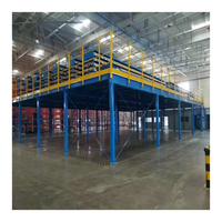 Plateformes de plancher de mezzanine industrielles galvanisées populaires OEM/ODM pour systèmes de rayonnages de entrepôt anti-sismiques