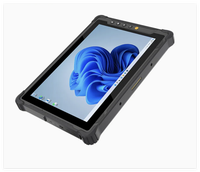 Tablette robuste industrielle Windows 8 Go + 128 Go, tablette PC 8 pouces Full HD, 4G, Intel, IP65, étanche, tablette robuste Windows