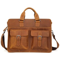 Sac pour ordinateur portable personnalisé, grande capacité, sac à bandoulière pour ordinateur portable d'affaires, sac à main en cuir de luxe, sacoche de bureau