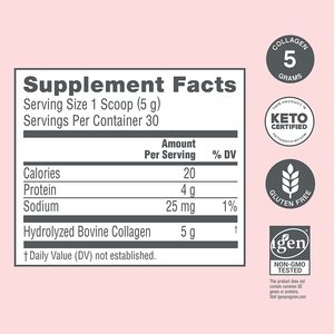 Private Label Beauty Pure Beauty health Supplement proteine polvere di collagene polvere di collagene originale marino - Product Image 4