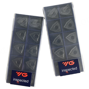 เม็ดมีดคาร์ไบด์ WNMG080408-UR YG1001 YGs สำหรับเครื่อง CNC  คาร์ไบด์ทังสเตนแข็งพิเศษ สำหรับงานกลึงภายนอก ขนาด 16 มม. 1.5 มม. 18 มม. รูปทรงหลายเหลี่ยม - Product Image 1