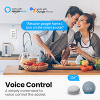 Prise de courant intelligente Tuya 100-240v Avatto brésil Wifi prise murale intelligente Type C fonctionne avec l'application alexa Google Home