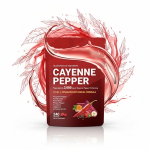 AURA Cayenne Pepper Softgels 240 Count Nutraceutical <b>Supplement</b> Supports Healthy Immune System <b>Herbal</b> <b>Supplements</b> Capsaicin - Product Image 4