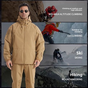 Veste bomber imperméable à fermeture éclair sur le devant, légère, sportive, pour la pêche, la navigation marine et les activités de plein air, avec capuche, pour <span class=keywords><strong>homme</strong></span>. - Product Image 4