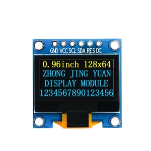 โมดูลจอแสดงผล OLED ขาวดำขนาด 0.96 นิ้ว 128x64 รุ่น SSD1315 พร้อมอินเทอร์เฟซ SPI I2C และบอร์ดควบคุม PCBA - Product Image 1