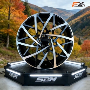 Cerchi in Lega di Alluminio Forgiati Personalizzati 5*114.3 5*120 17-24 Pollici Neri con Finitura Lavorata per Range Rover Mercedes AMG <span class=keywords><strong>BMW</strong></span> - Product Image 2