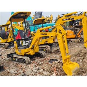 Petite pelleteuse d'occasion mini pelle originale komatsu pc18 pelle sur chenilles en bon état - Product Image 6