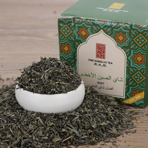 China Té verde Chunmee Té verde Venta al por mayor 9367 Hojas sueltas marroquíes - Product Image 2