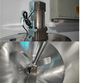 Sưởi ấm và trộn bán tự động quay Máy rót chai 500ml đến 5000ml trường hợp PE phim + hộp gỗ dán cao - Product Image 4