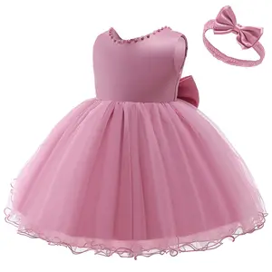 Yaz son batı desen tasarım parti giyim çocuk çocuk bebek kız parti elbiseleri prenses