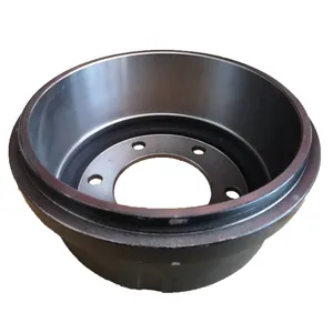 NPR Iron Brake Drum 8970812182 8970812192 Black Color 6 Holes Brake Lining Width 100ミリメートル