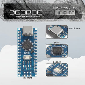 Lorida <span class=keywords><strong>Nano</strong></span> V3 3.0 Type-C Ch340 Atmega328 Voor A-Rduino - Product Image 3