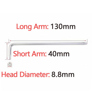 Tamper-Resistant Torx Chave Chave <span class=keywords><strong>Set</strong></span> T10/T15/T20/T25/T27/T30/T40/T45/T50 L-Type <span class=keywords><strong>Star</strong></span> Ferramenta Anti-Theft Security Driver - Product Image 5