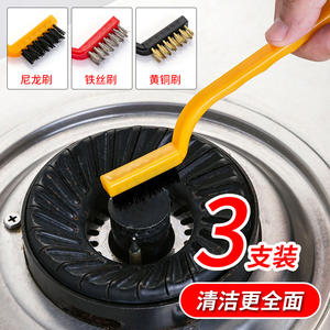 ชุดแปรงลวด 3 ชิ้น แปรงทำความสะอาดอเนกประสงค์สำหรับครัว เตาแก๊ส เครื่องดูดควัน - Product Image 3