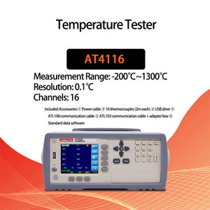 แอปเพลนท์ AT4116 เครื่องวัดอุณหภูมิ 16 ช่อง ช่วงการวัด -200c~1800c - Product Image 4