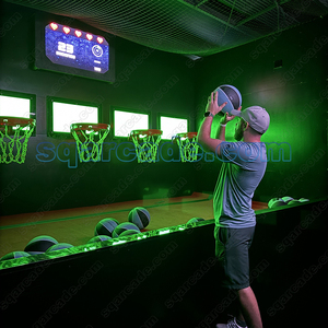 Jeu de basket-ball intérieur interactif pour les enfants et les adultes Divertissement de lumière LED au centre d'attractions du centre commercial - Product Image 2