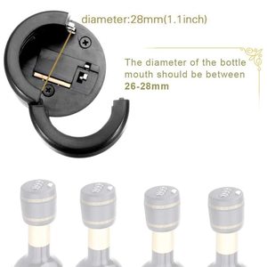 Liquor Bottle Hiskey Bottle Top Stopper Plastic <strong>3</strong> <strong>Digit</strong> Code Wine Bottle <strong>Combination</strong> Wine <strong>Lock</strong> - Product Image 4