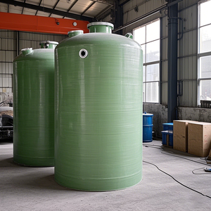 Réservoir de mélange d'alimentation en fibre de verre durable 220V Stockage efficace des produits chimiques FRP GRP Nutrition animale Machines de traitement de l'eau - Product Image 6