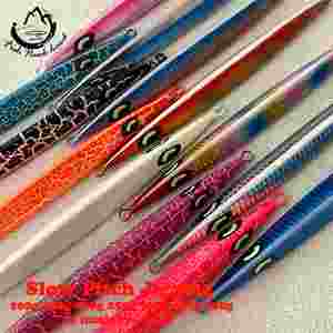 ORJD Venta al por mayor/al por menor 100g 150g 200g 250g 300g 400g 500g Señuelo luminoso de jigging lento para agua salada con colores craquelados - Product Image 5