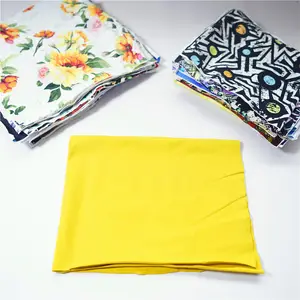 Solid soft 95% cotton 5% spandex knitted jersey fabric china supplier for baby cloth 230gsm