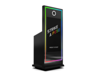 Station photo interactive IA avec écran tactile pour salles d'arcade et centres commerciaux – Caméra IA intelligente pour selfies