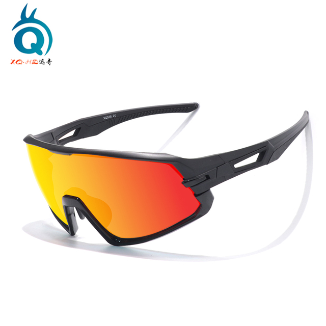 Custom High Quality Men and Women MTB Polarized Golf Sun Glasses Road Bike Sporty Biking Sunglasses for Man Adult