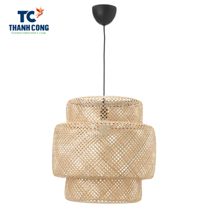 Meilleur prix fournisseur d'abat-jour en rotin décoration de la maison haute qualité vente en gros - Product Image 3