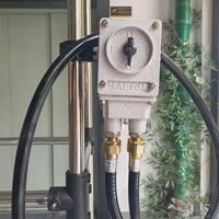 Système d'absorption des gaz d'échappement en verre borosilicate 10L avec pompe à entraînement magnétique, unité de lavage des gaz de laboratoire