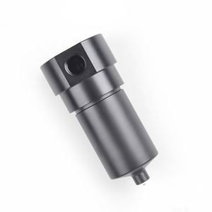 1/4 'pulgadas Aluminio 16 Bar Tratamiento de fuente de aire neumático Amarillo Rojo Negro Plata <span class=keywords><strong>Mini</strong></span> filtro de aire Trampa de agua para tanque de aire - Product Image 2