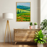 Fournitures d'art pour peintures à l'huile et à l'acrylique, 100% coton triple apprêt grande toile vierge étirée, toiles d'art pour la peinture