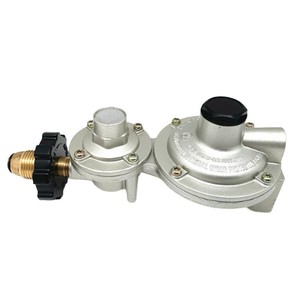 ตัวปรับแรงดันแก๊สโพรเพนแบบโลหะพร้อมเกจวัด สำหรับเตาปิ้งย่าง เตาไฟ - Product Image 4