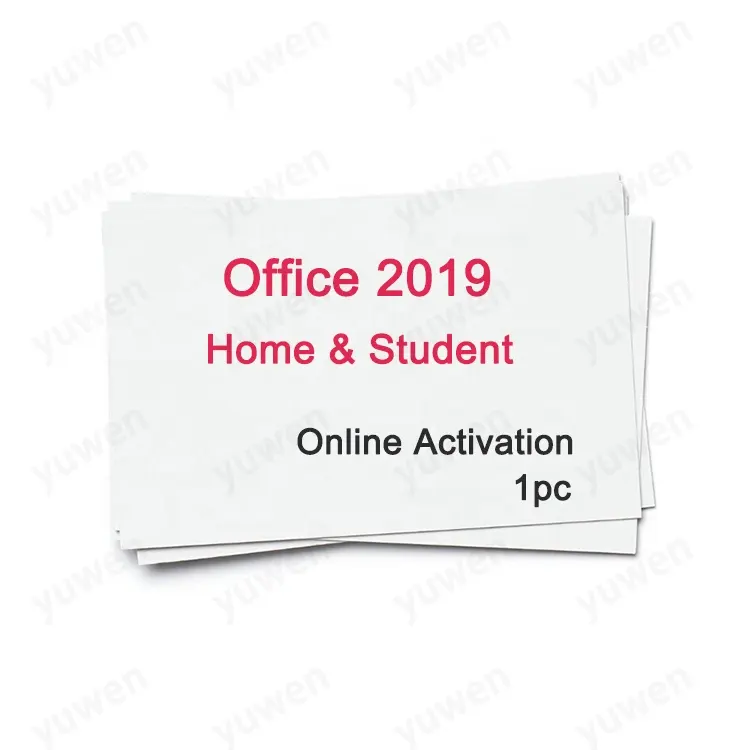 Office 2019 Home and Student Online Activation Key License Key 100% Online Activation Key 1pc Send To Ali Chat Page